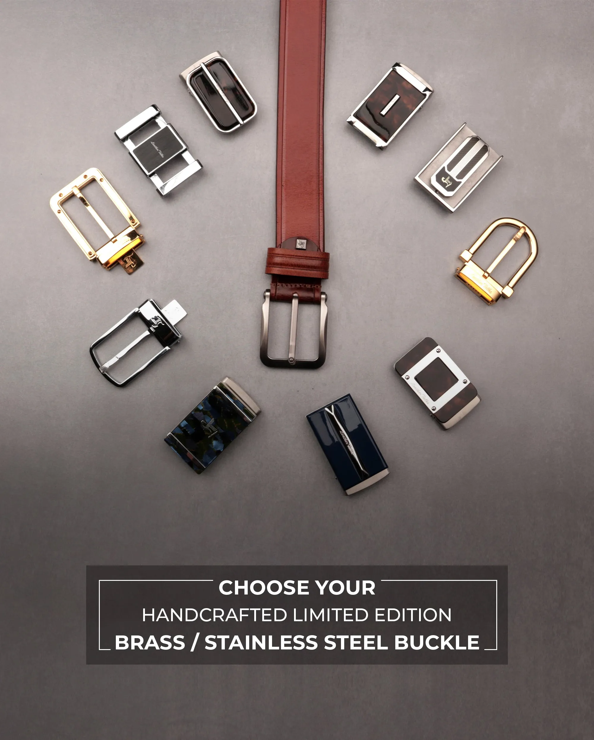 Italian Small Weave | Genuine Leather | Plus Size Mens Belt for Men | Color: Brown
